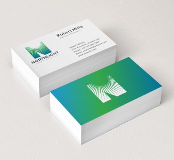 North-Light-Business-Card-Mockup