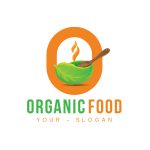 O-Letter-Organic-Food-Logo-Template