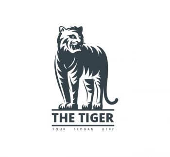 The Tiger Logo & Business Card Template
