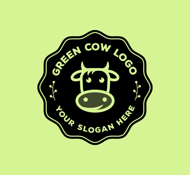 Eco-Cow-Stock-Logo