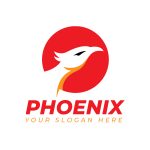 Phoenix Head Logo & Business Card