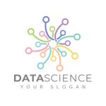 Minimal Data Science Logo & Business Card