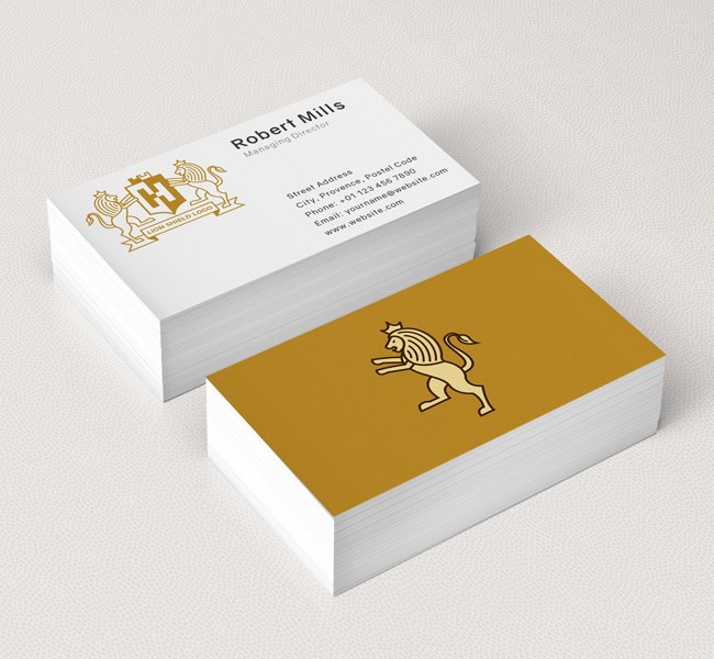 Lion-Shield-Business-Card-Mockup