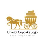 Chariot Cupcake Logo