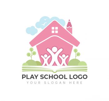 Kids Play School Logo & Business Card