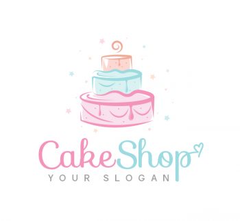 Cake Logo & Business Card Template