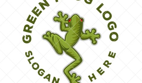 Green-Frog-Logo-Template