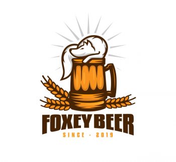 Fox Beer Logo & Business Card Template