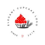 Simple Cupcake Logo