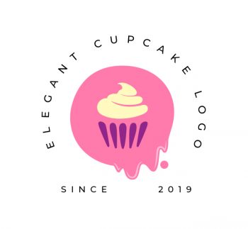 Elegant Cupcake Logo & Business Card