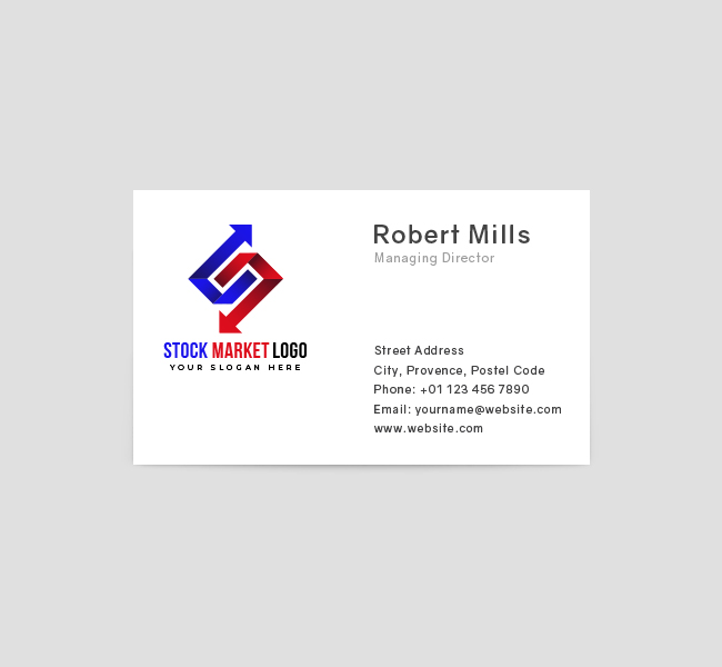 544-Stock-Market-Business-Card-Front