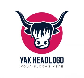 Yak Head Logo & Business Card