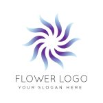 Simple Flower Logo & Business Card