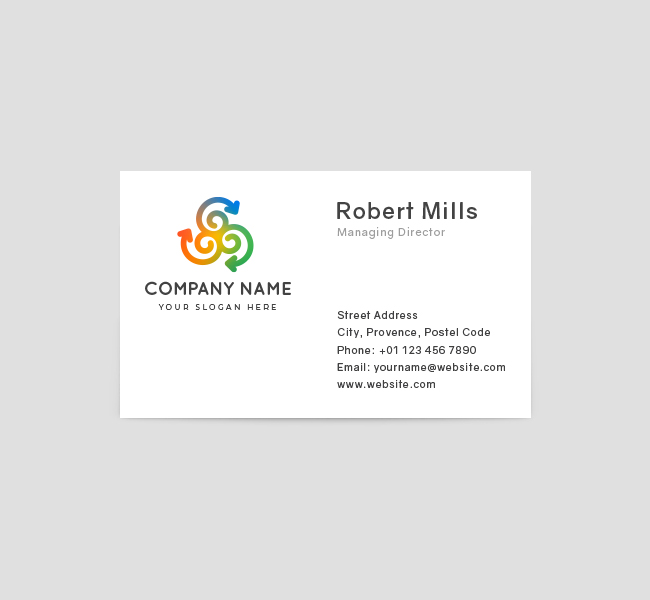 549-Three-Arrow-Business-Card-Front