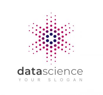 Modern Data Science Logo & Business Card