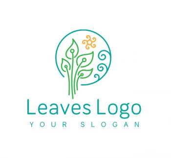 Green Leaves Logo & Business Card