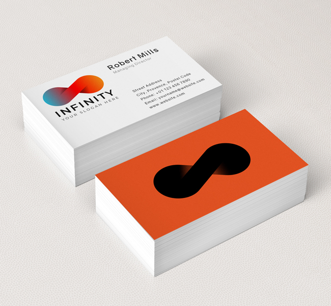 581-Simple-Infinity-Business-Card-Mockup