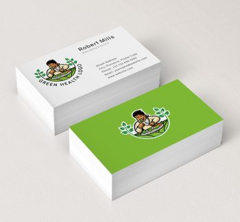 592-Green-Health-Business-Card-Mockup