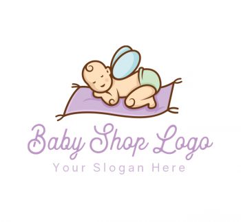 Magic Baby Shop Logo & Business Card