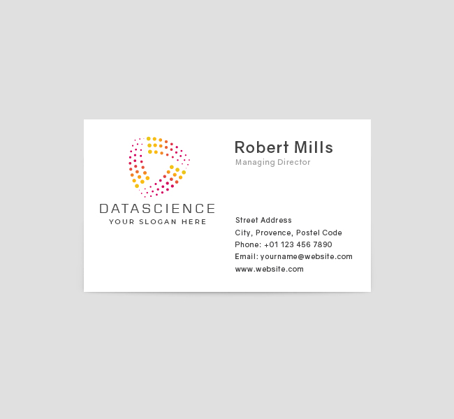 607-Dynamic-Data-Science-Business-Card-Front