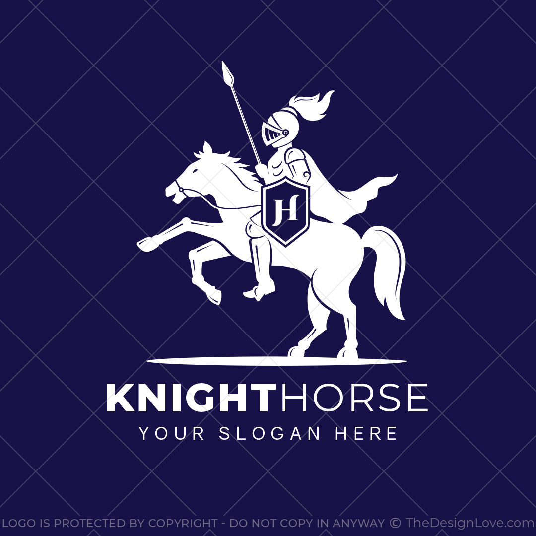 617-Knight-Horse-Pre-Designed-Logo