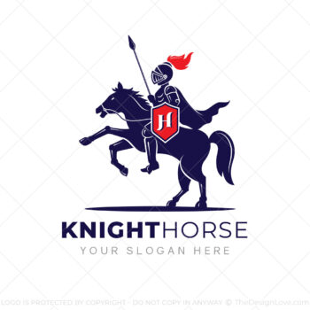 Knight Horse Logo & Business Card