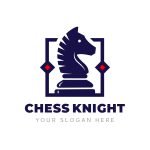 Chess Knight Logo