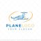 Simple Plane Travel Logo
