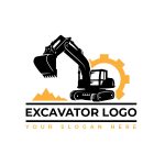 Excavator Truck Logo