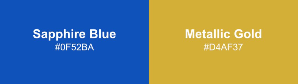 Color Combinations That Work With Blue and Gold
