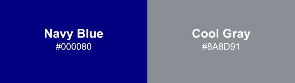 Color Combinations That Work With Blue and Gray