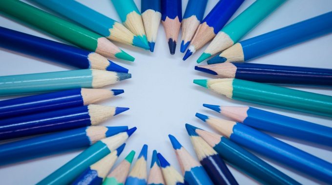 Different Shades of blue