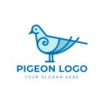Simple Pigeon Logo