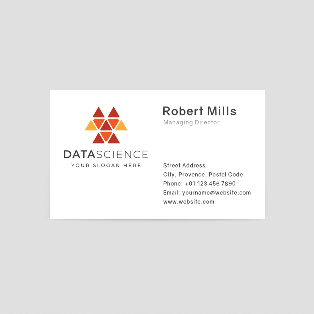 644-Triangle-Data-Science-Business-Card-Front