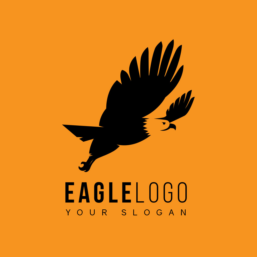 663-Simple-Eagle-Start-up-Logo