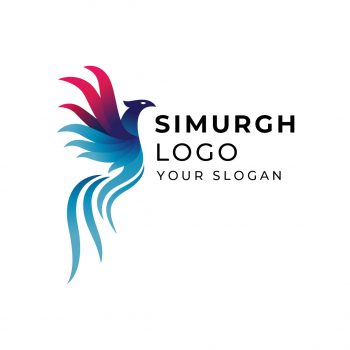 Simurgh Bird Logo & Business Card Template