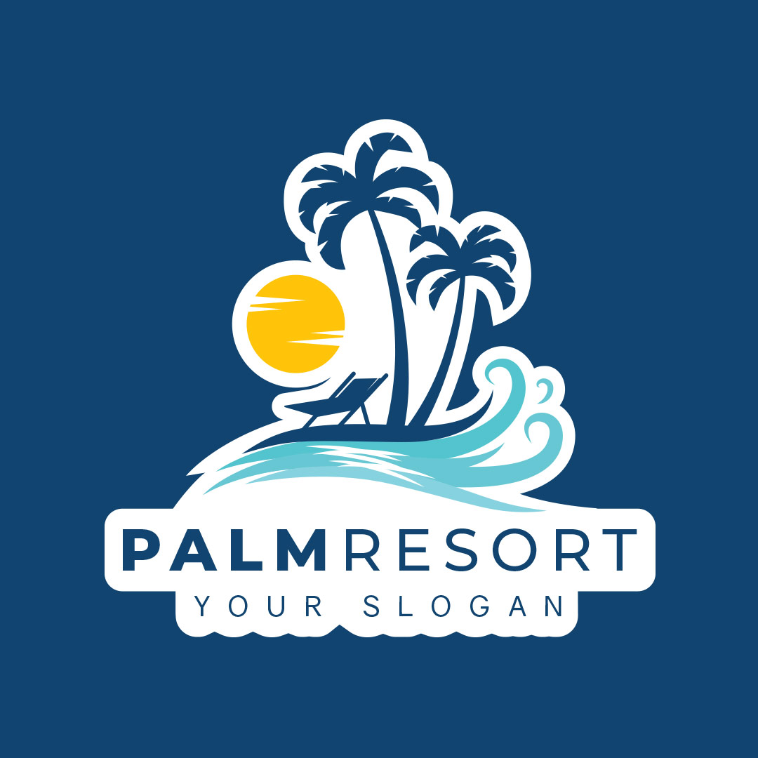 659-Palm-Resort-Stock-Logo