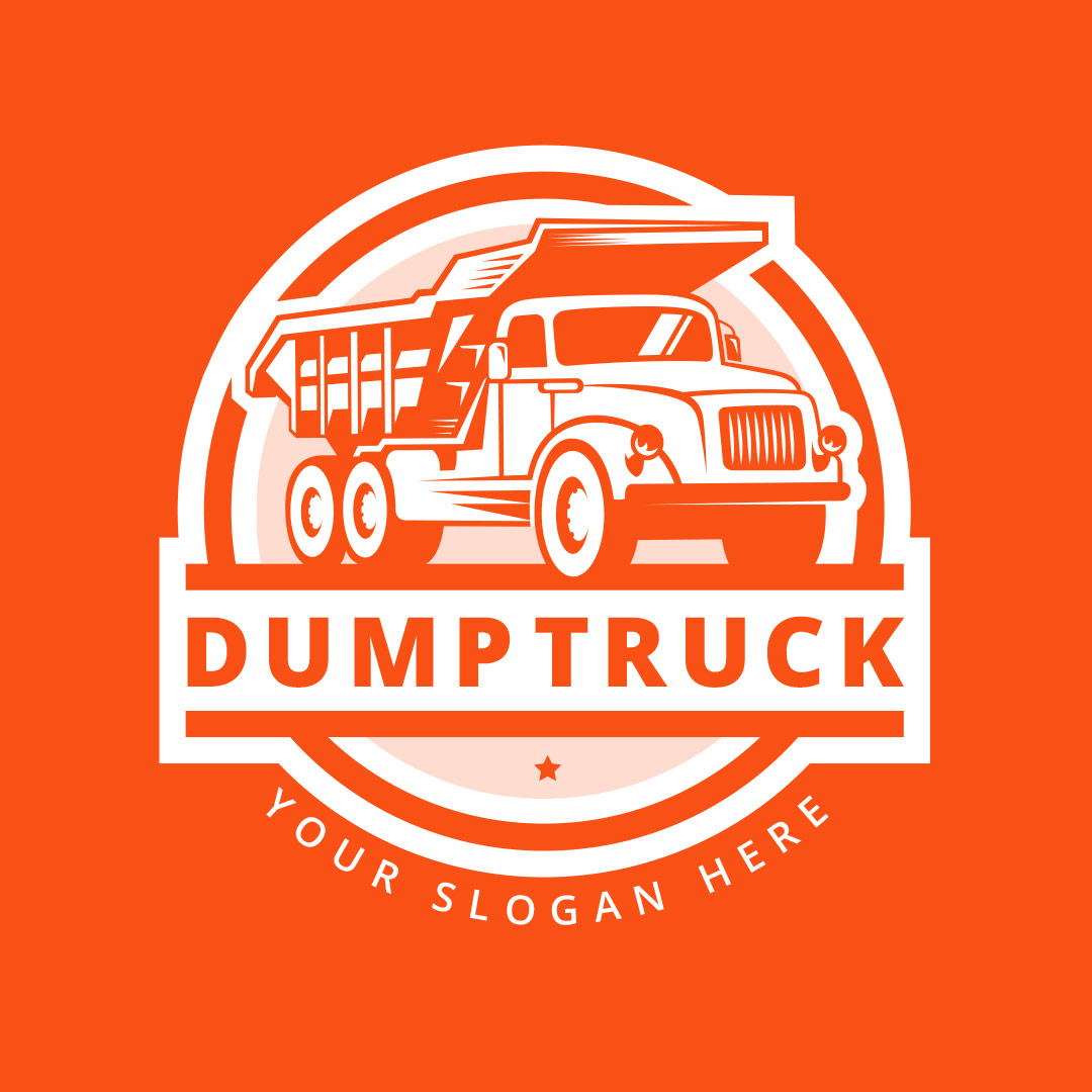 669-Classy-Dump-Truck-Pre-Designed-Logo