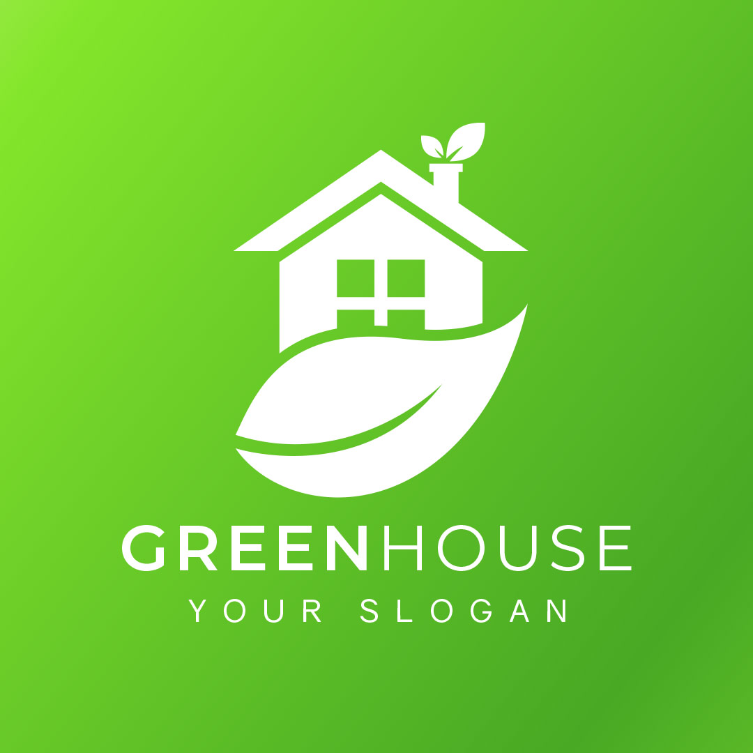 651-Green-House-Pre-Designed-Logo