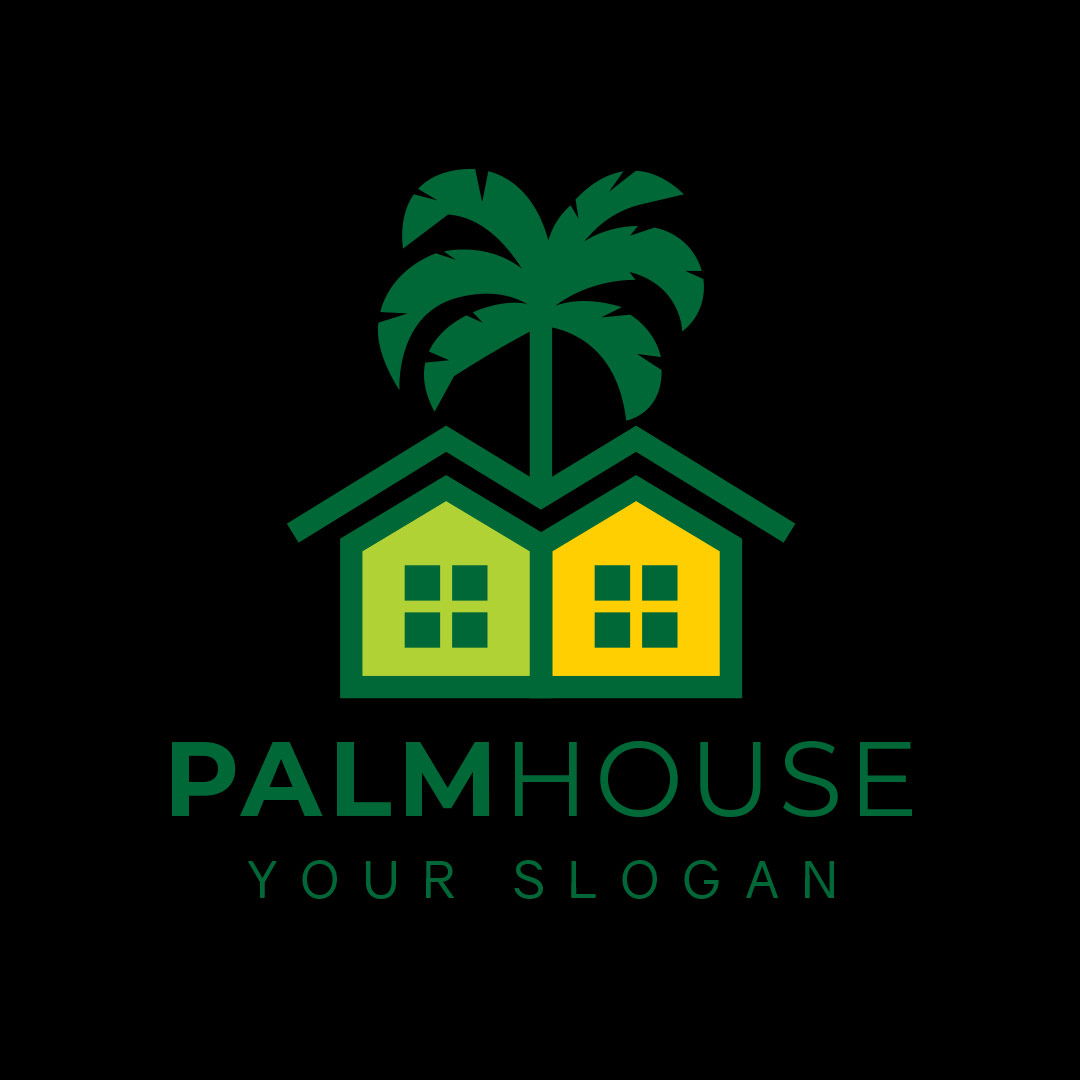 657-Palm-House-Stock-Logo