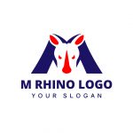 Letter-M-Rhino-Logo