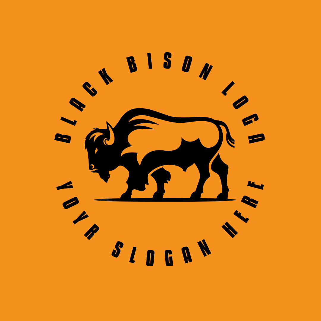 673-Black-Bison-Start-up-Logo