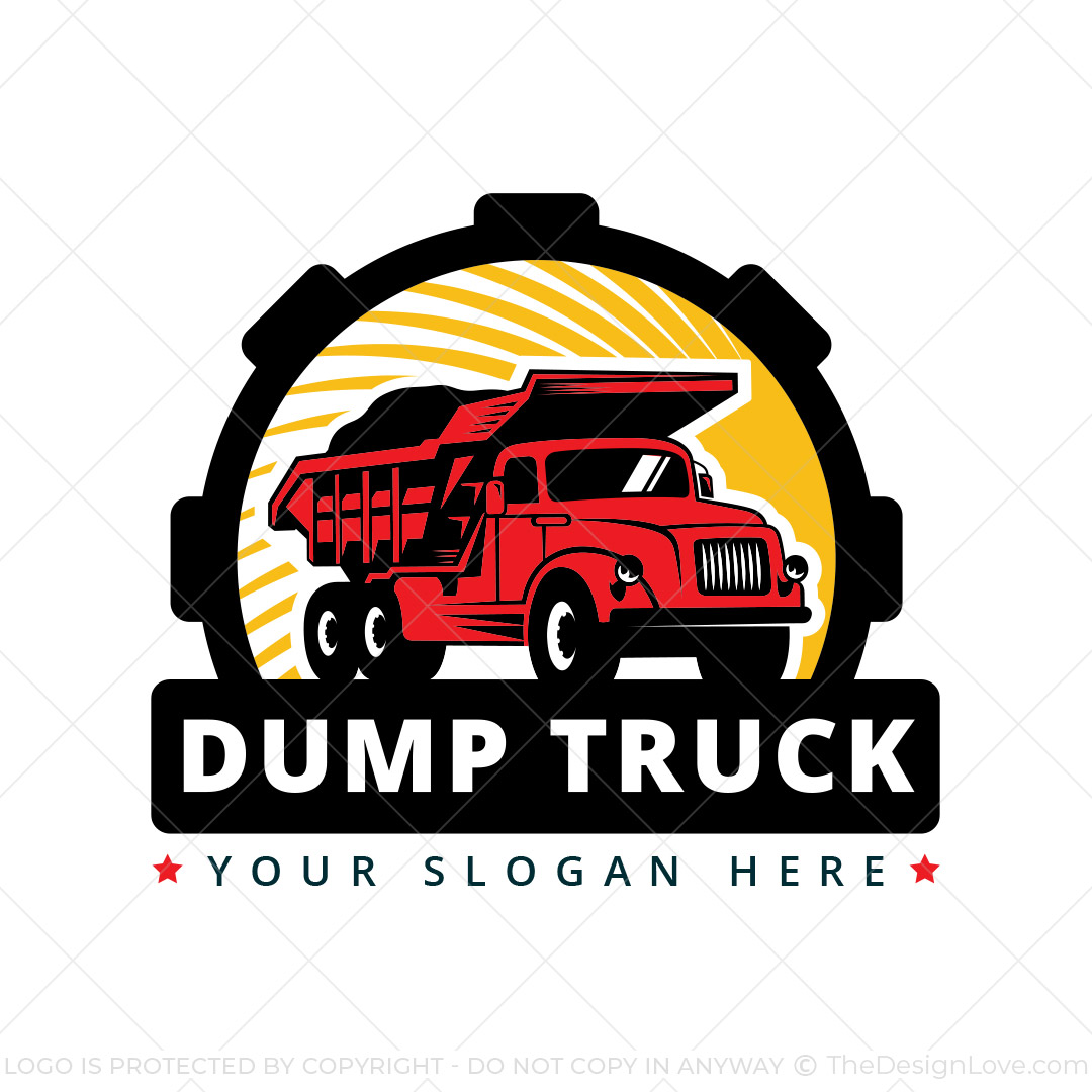 668-Premium-Dump-Truck-Logo-Template-1