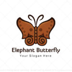 Elephant-Butterfly-Logo