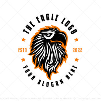 Eagle Head Logo & Business Card Template