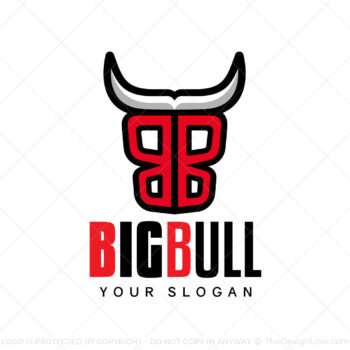 Big Bull Logo & Business Card Template
