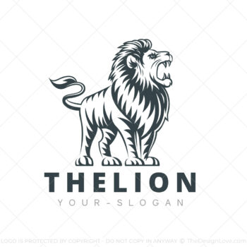 The Lion Logo & Business Card Template