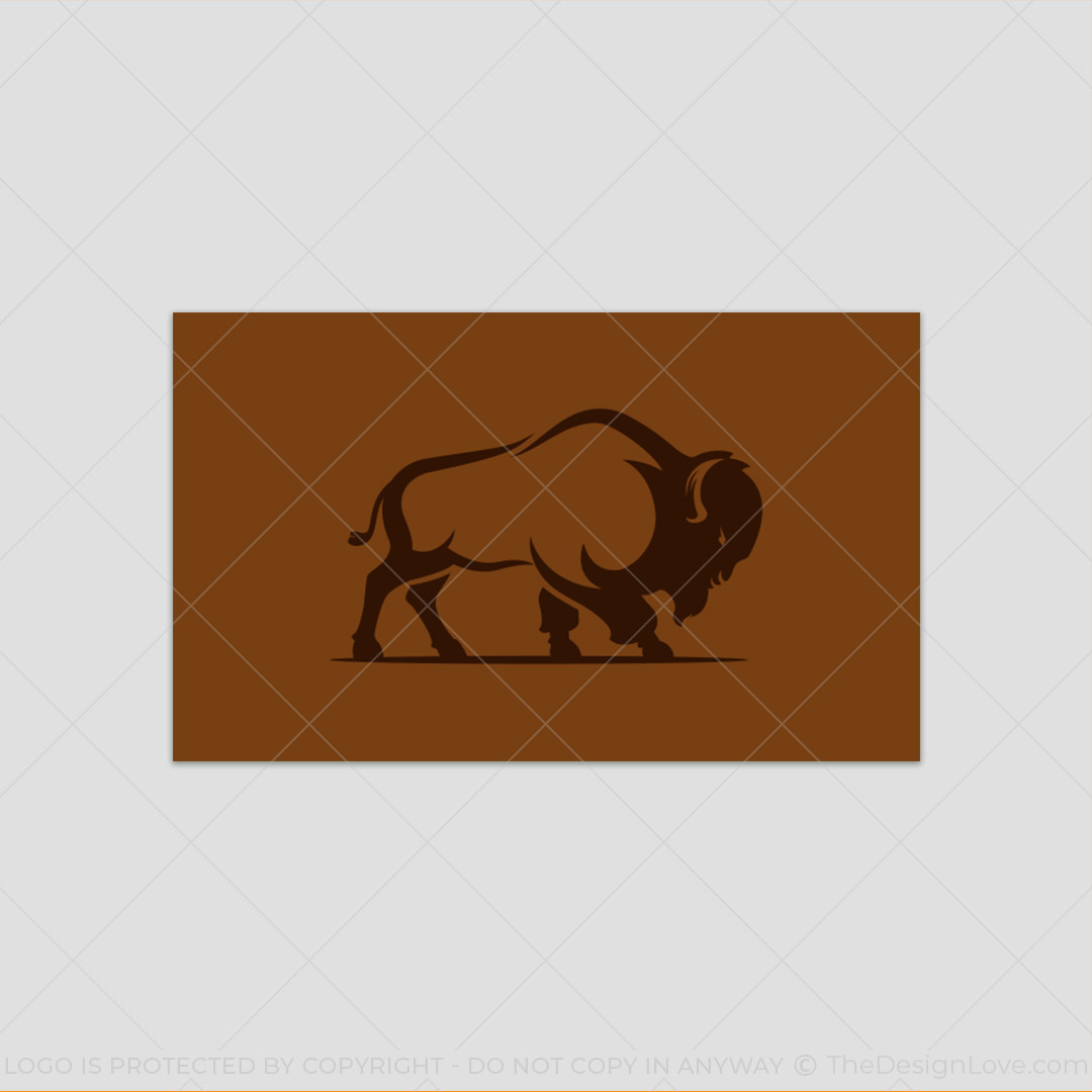 688-Awesome-Bison-Business-Card-Back-1