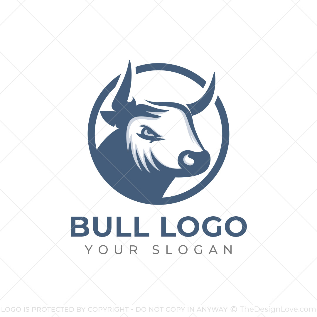 Round-Bull-Head-Logo