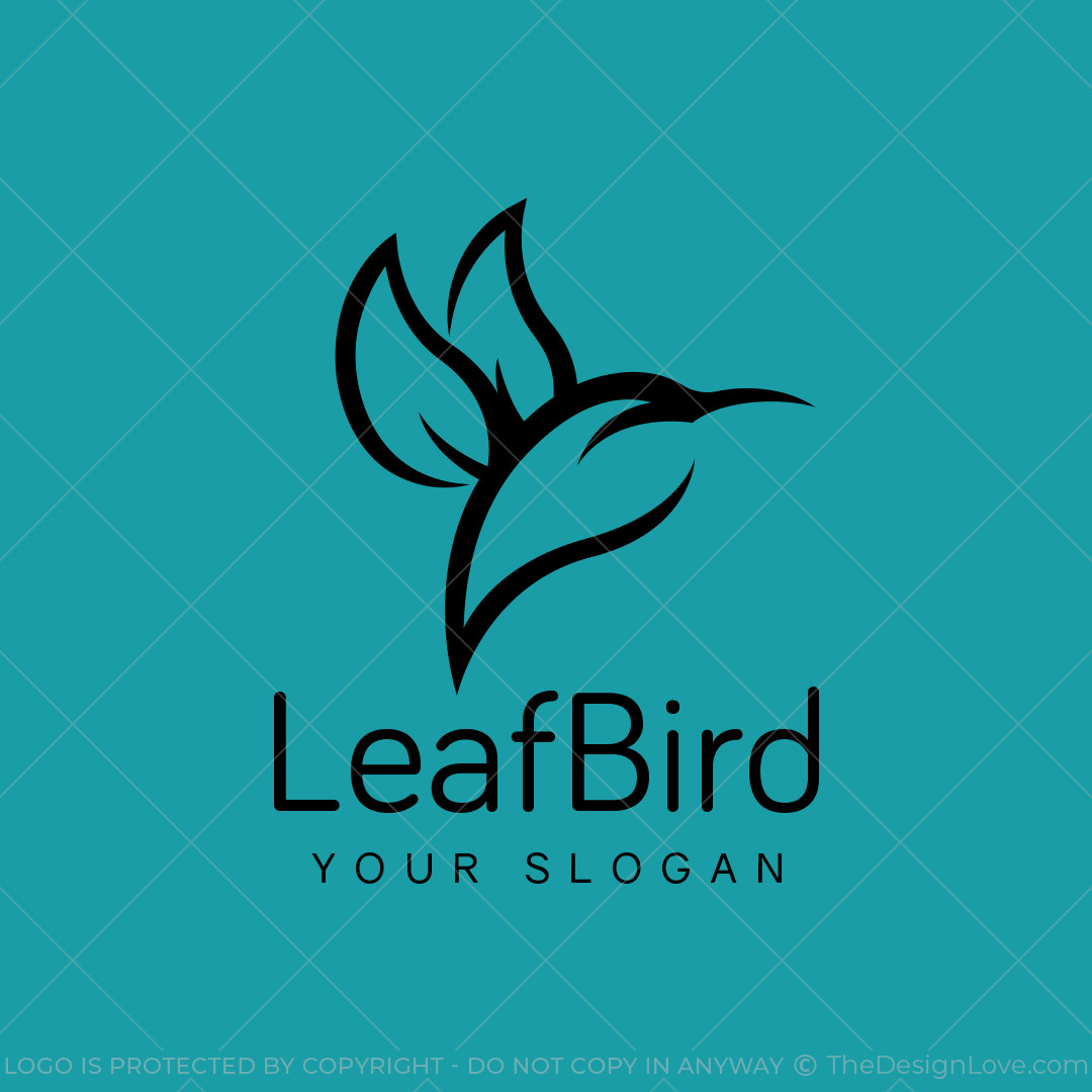 683-Leaf-Bird-Start-up-Logo-A1